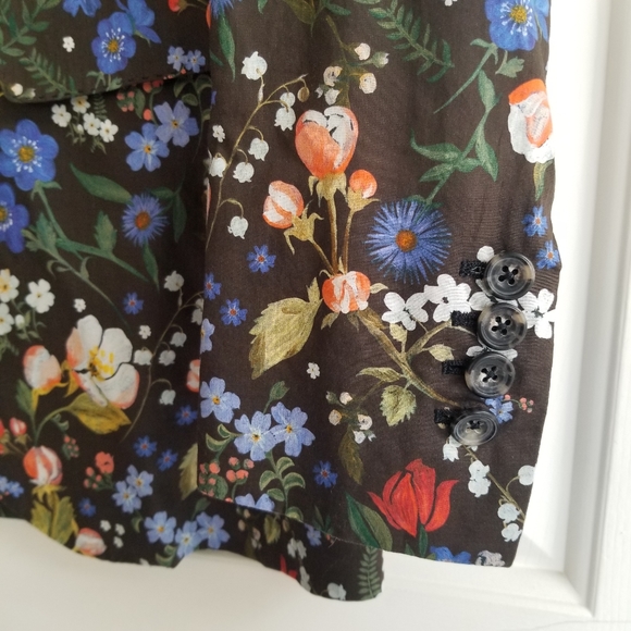 ⭐2X HOST PICK⭐ R13 Summer Floral Cotton Blazer Liberty of London - Picture 7 of 16
